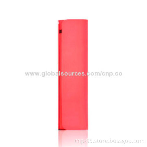 Pocket-size Power Bank with 2,800mAh Capacity, Aluminum Alloy Housing, Unique Design
